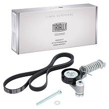 Ремкомплект привода для автомобилей Opel Astra H (04-)/Corsa D (06-) 1.2i/1.4i AC+ (5PK1355+натяжитель)