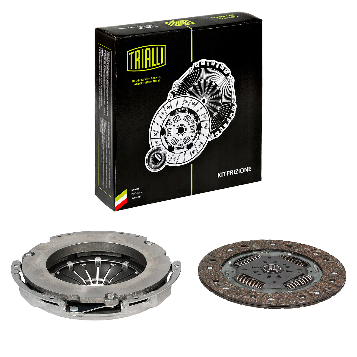 Комплект сцепления для автомобилей Fiat Ducato (Sollers-RUS) (08-) 2.3JTD (КПП M38) без муфты