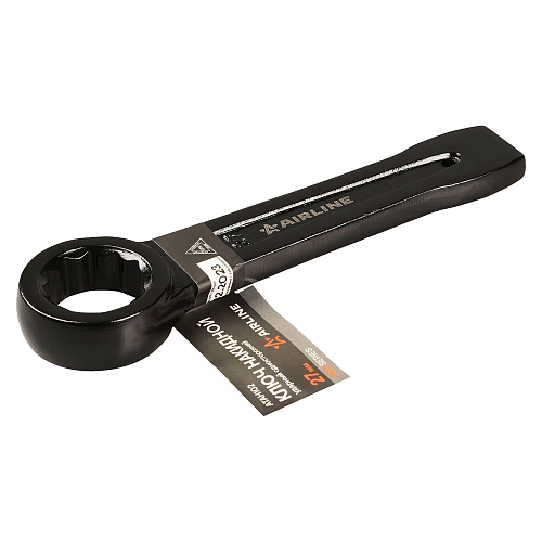 Ключ ударный накидной односторонний 27мм, L=175-185мм