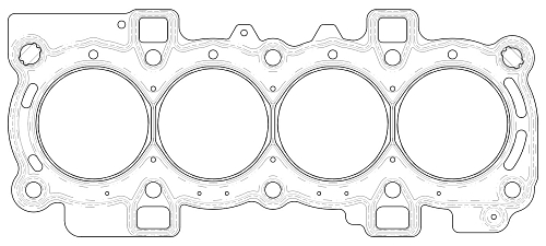 Прокладка ГБЦ для а/м Ford Focus II (05-)/Volvo S40 II (04-) 1.6i [HWDA;HWDB]