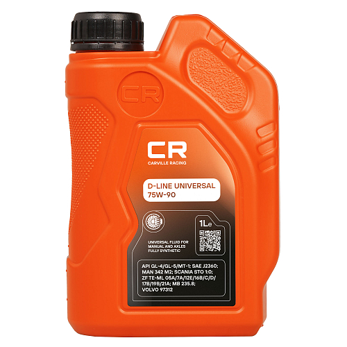 Масло трансмиссионное универсальное CARVILLE RACING D-LINE UNIVERSAL 75W-90 1L