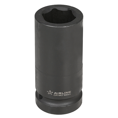 Головка ударная торцевая 1"DR шестигранная 30мм, L=110мм