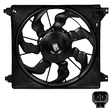 Электровентилятор охлаждения для автомобилей Hyundai Grand Starex (H-1) (07-) 2.5D (A2) (с кожухом)