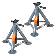 Стойка опорная 8т 385-600мм, пальцевый механизм, 2 шт.