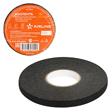 Изолента для жгутирования проводки 9 мм*25 м, антискрип, на осн. флиса