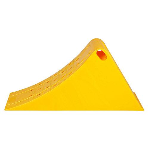 Упор (башмак) противооткатный, пластиковый, грузовой 48х20х22см