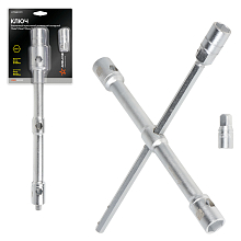 Ключ баллонный крестовой усиленный складной (19*21*23*1/2) PRO