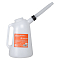 Емкость (лейка) мерная 3л пластиковая для масла и технических жидкостей