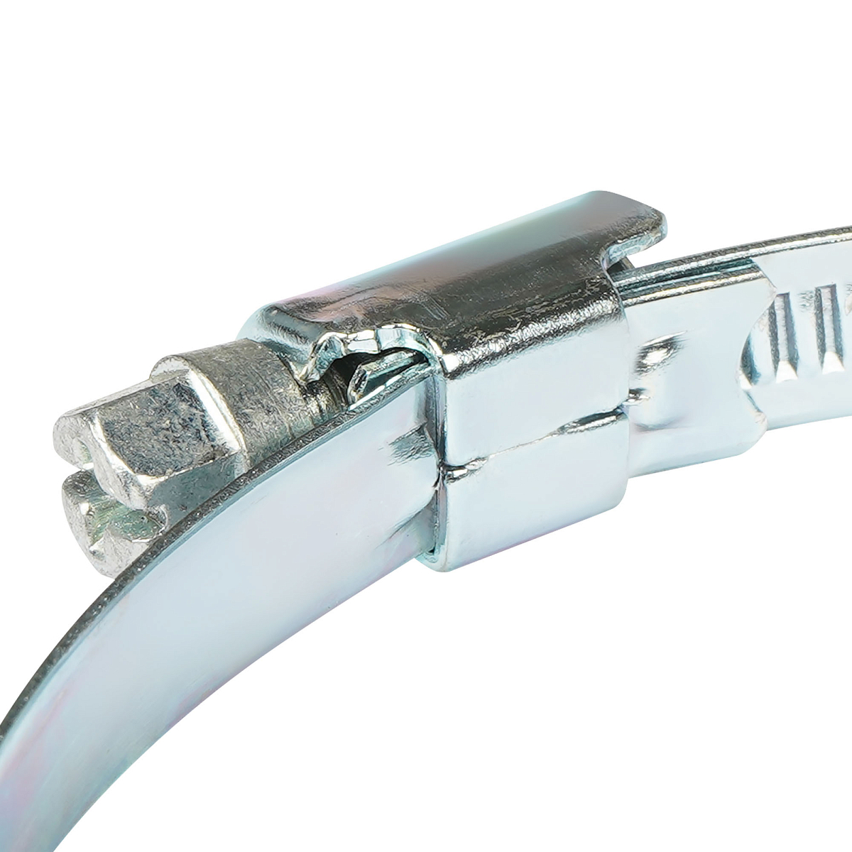 Хомут червячный 40-60/9 мм, стандарт, W1 (оцинк)