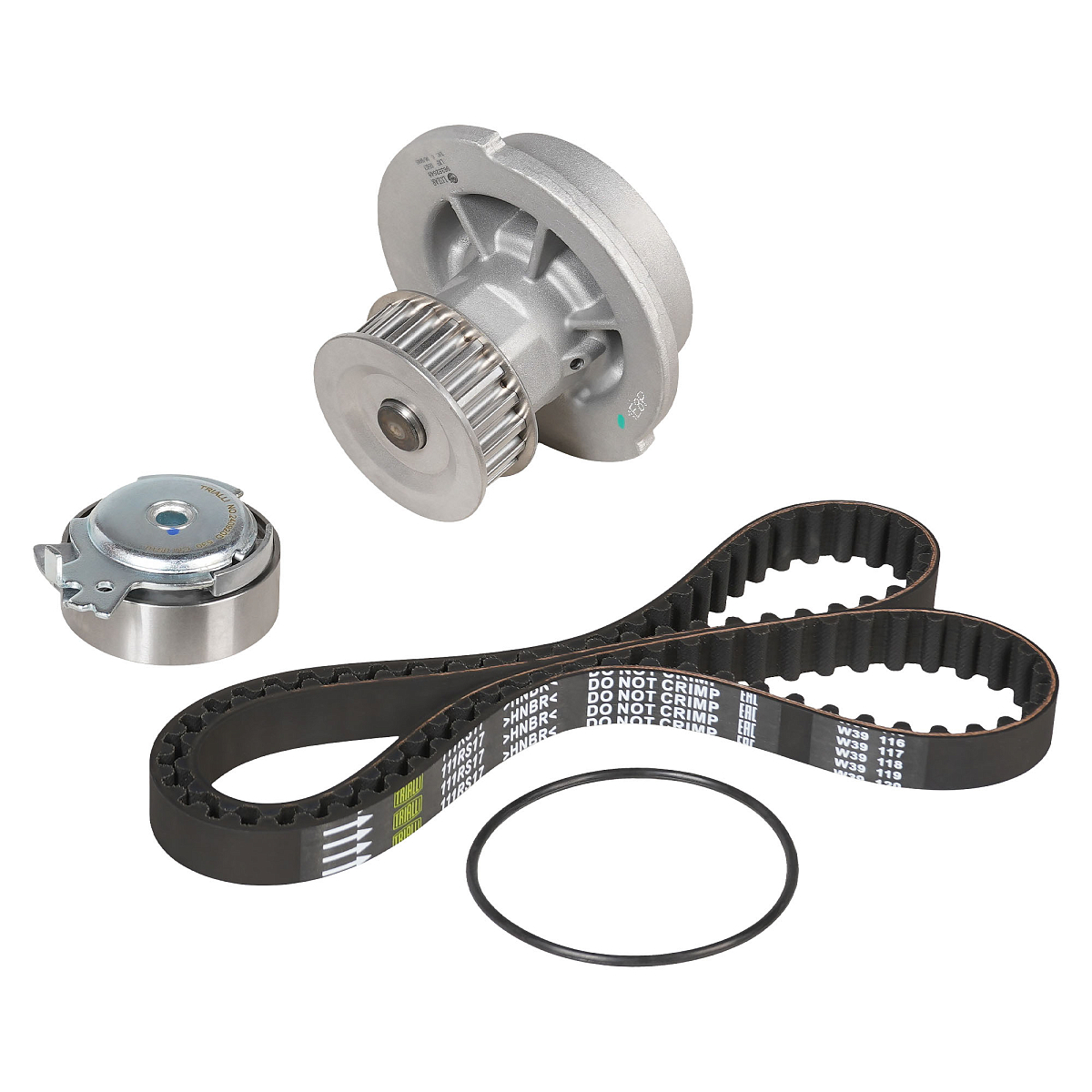 Ремкомплект ГРМ для автомобилей Daewoo Nexia (94-) 1.4i/1.5i SOHC (помпа/ремень/ролик)