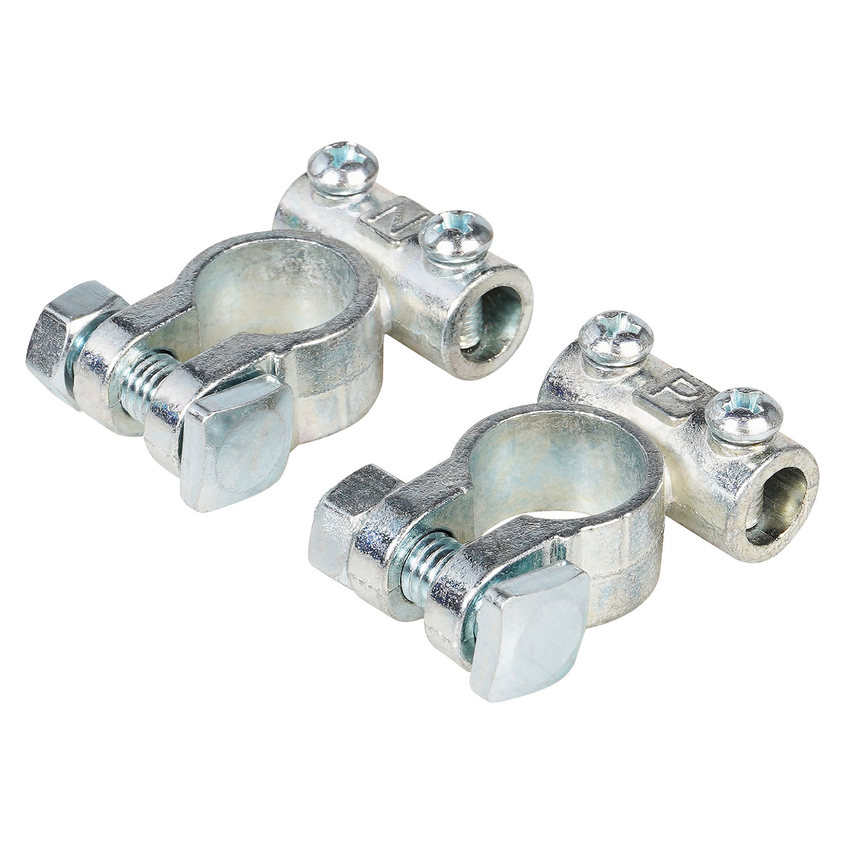 Клеммы АКБ в комплекте цинк 63мм под 2 винта М5