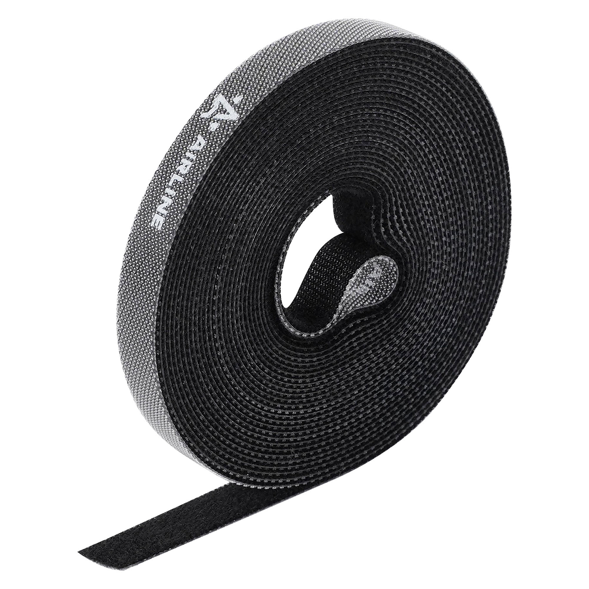 Лента-липучка для стяжки (жгутирования) кабелей 10мм*5м, черная
