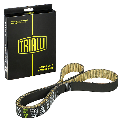 Ремень ГРМ для автомобилей ГАЗ 31105/Volga Siber (08-) Chrysler 2.4i (146*28) (HNBR стекловолокно)