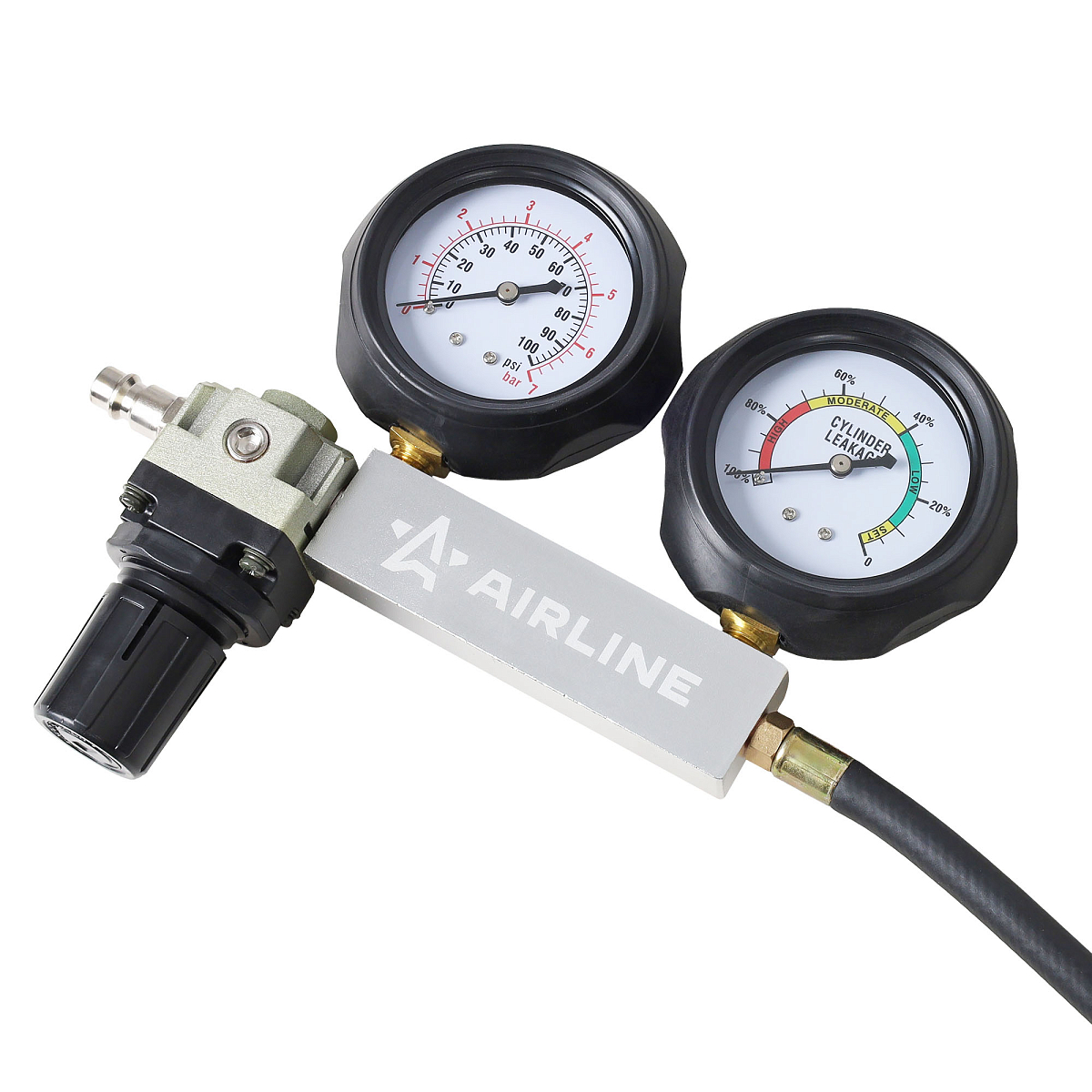 Тестер утечек в цилиндрах, набор 4 пр., кейс