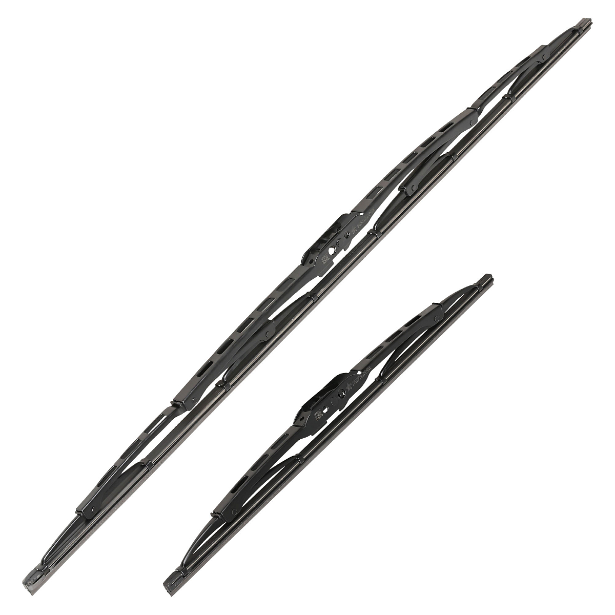 Щетки стеклооч комплект (2 штуки) 650/350мм (26"/14") каркасные с креплением "Крючок 9х3, 9х4 мм" (AWBJ012) МП-серия