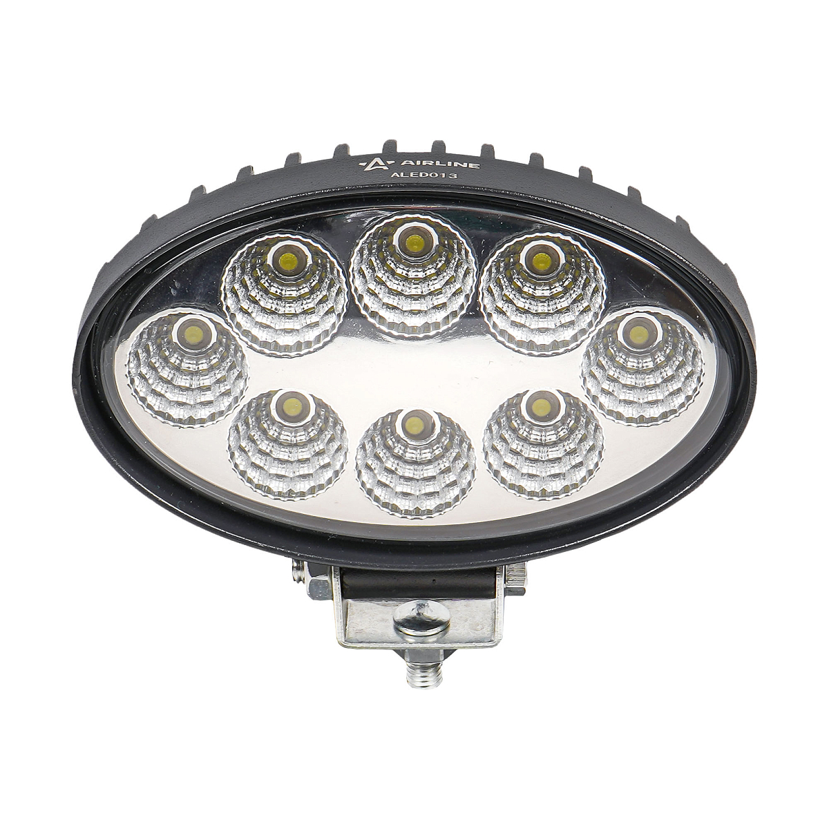 Фара светодиодная овальная, 8LED, ближний свет, 24Вт, 140х86х55мм, 12/24В, PLUS