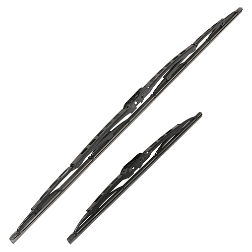 Щетки стеклооч комплект (2 штуки) 650/350мм (26"/14") каркасные с креплением "Крючок 9х3, 9х4 мм" (AWBJ012) МП-серия