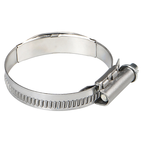 Хомут червячный 40-60/12мм с пружинной вставкой, W2 (нерж.)