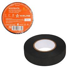 Изолента для жгутирования проводки 19 мм*25 м, термостойкая., на осн.полиэстера