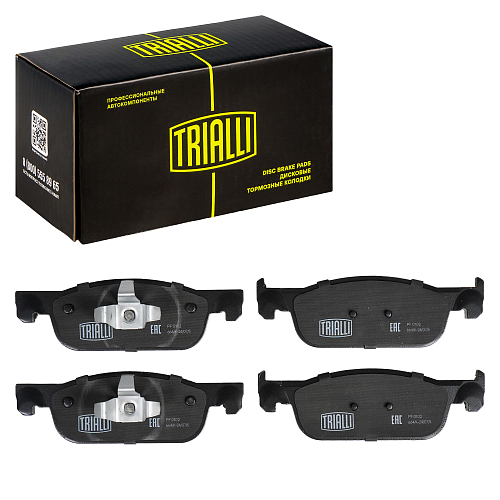 Колодки тормозные дисковые передние для автомобилей Лада XRay (15-) / Renault Logan II (13-) 155x49мм