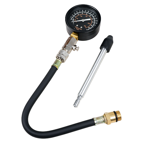 Компрессометр для бензиновых двигателей PRO, набор 3пр., кейс