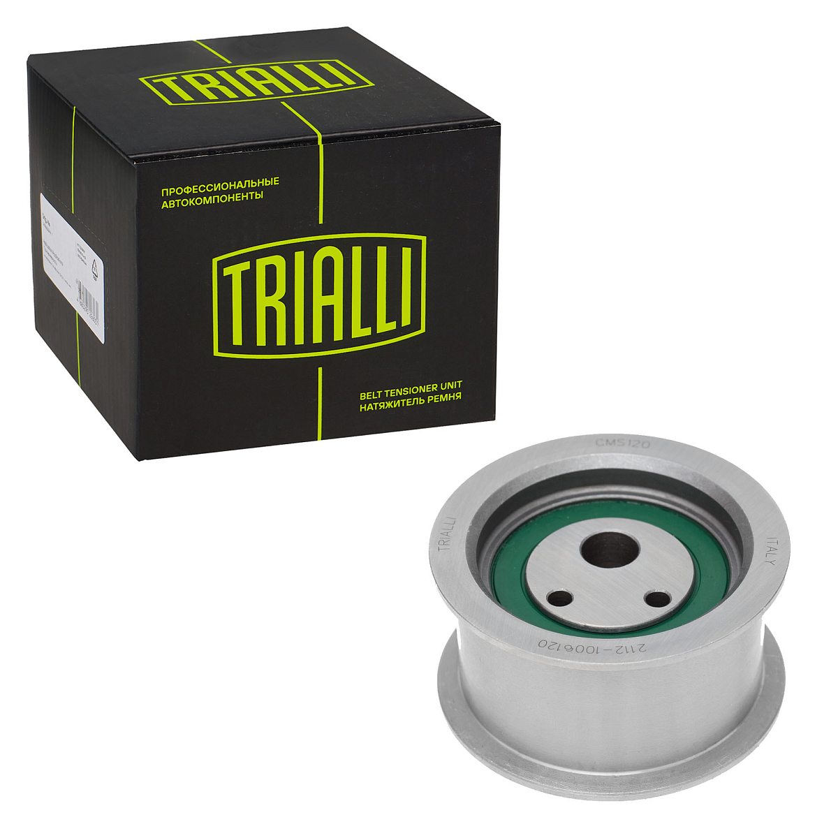 Ролик ГРМ для автомобилей Лада 2112 метал. (натяжной) (CMS 120)