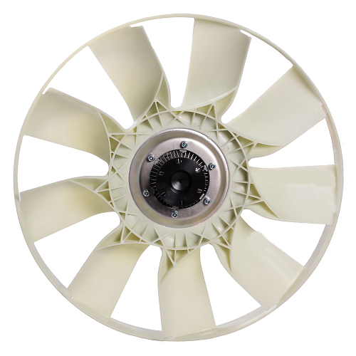 Муфта вязкостная для автомобилей КАМАЗ 65115 с дв.740.62, 740.65 Евро-3 (с крыльчаткой) d 704мм; 9 лопастей