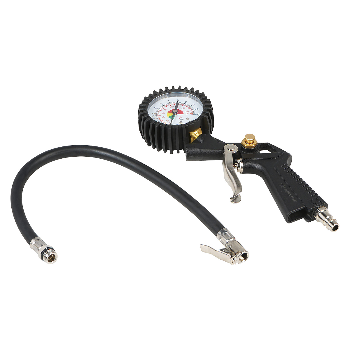 Пистолет для накачки шин ПШ1, 12 АТМ с манометром