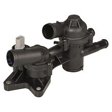 Термостат для автомобилей VW Tiguan (08-)/Jetta IV (11-) 1.4T [CAVA] (80/95°С) (с корпусом)