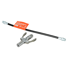 Наконечник-насадка для плунжерного шприца быстросъемн., со шлангом 300мм нейлоновым