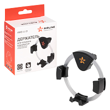 Держатель для телефона автомобильный в дефлектор гравитационный анодированный