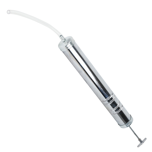 Шприц маслозаливной 1000мл, металлический