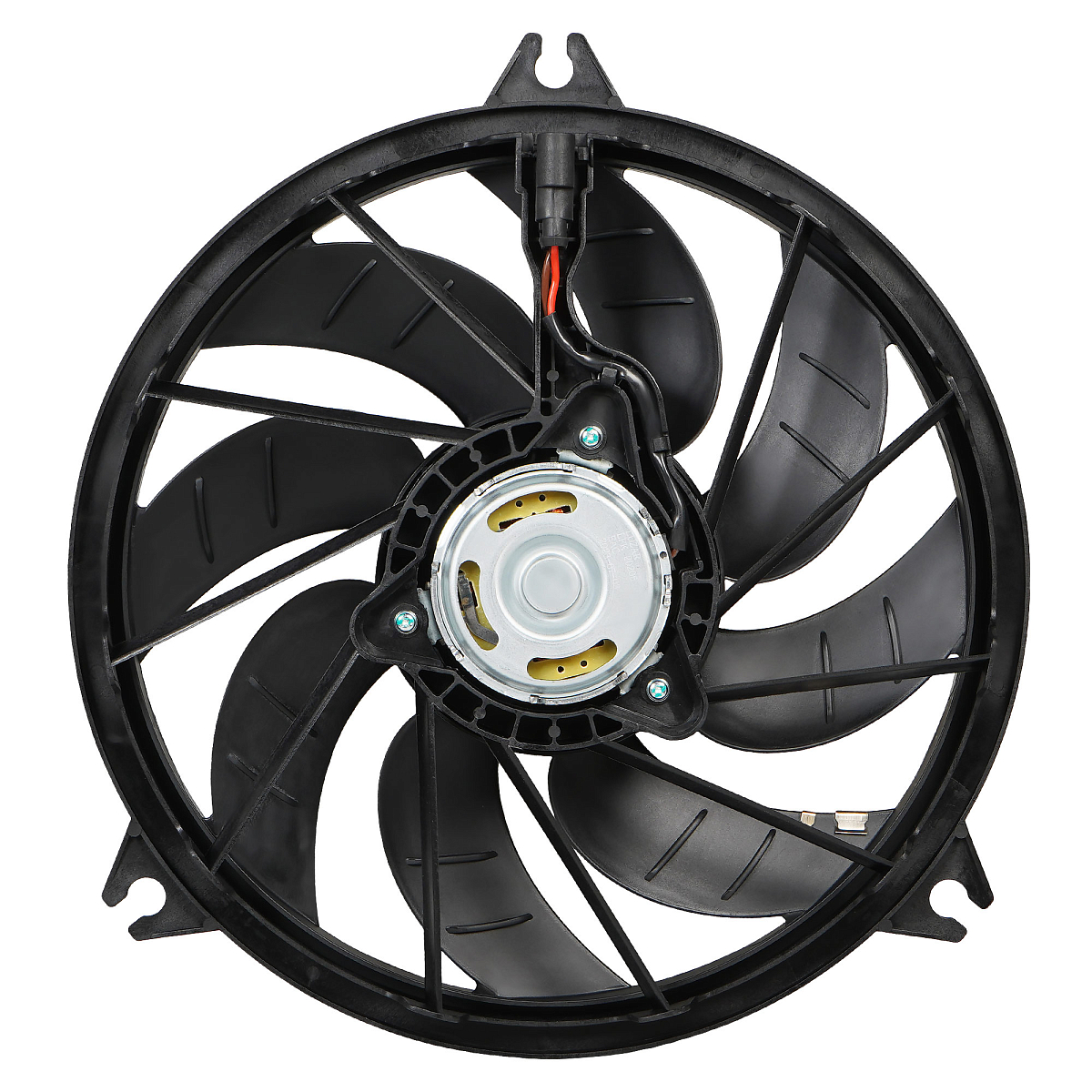 Электровентилятор охлаждения для автомобилей 206 (00-) (с кожухом)