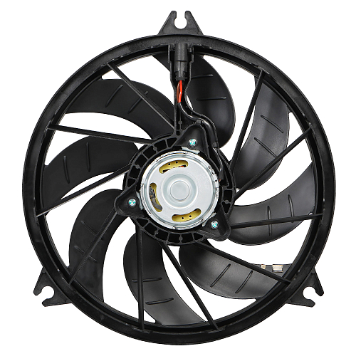 Электровентилятор охлаждения для автомобилей 206 (00-) (с кожухом)