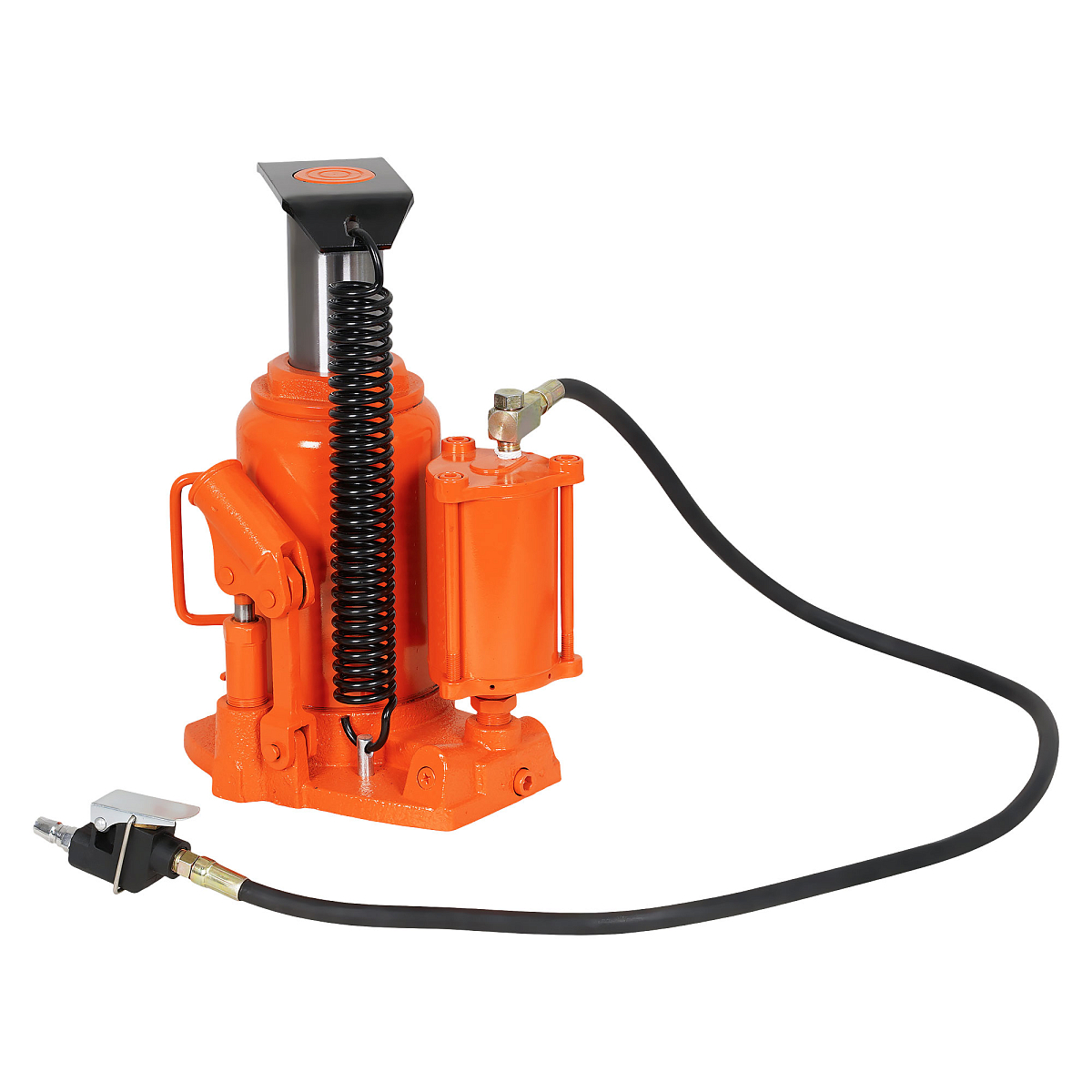 Домкрат бутылочный пневмогидравлический 30т 255-410мм