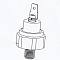 Датчик давления масла для автомобилей Москвич 3 (22-)/JAC JS4 (20-) 1.5T