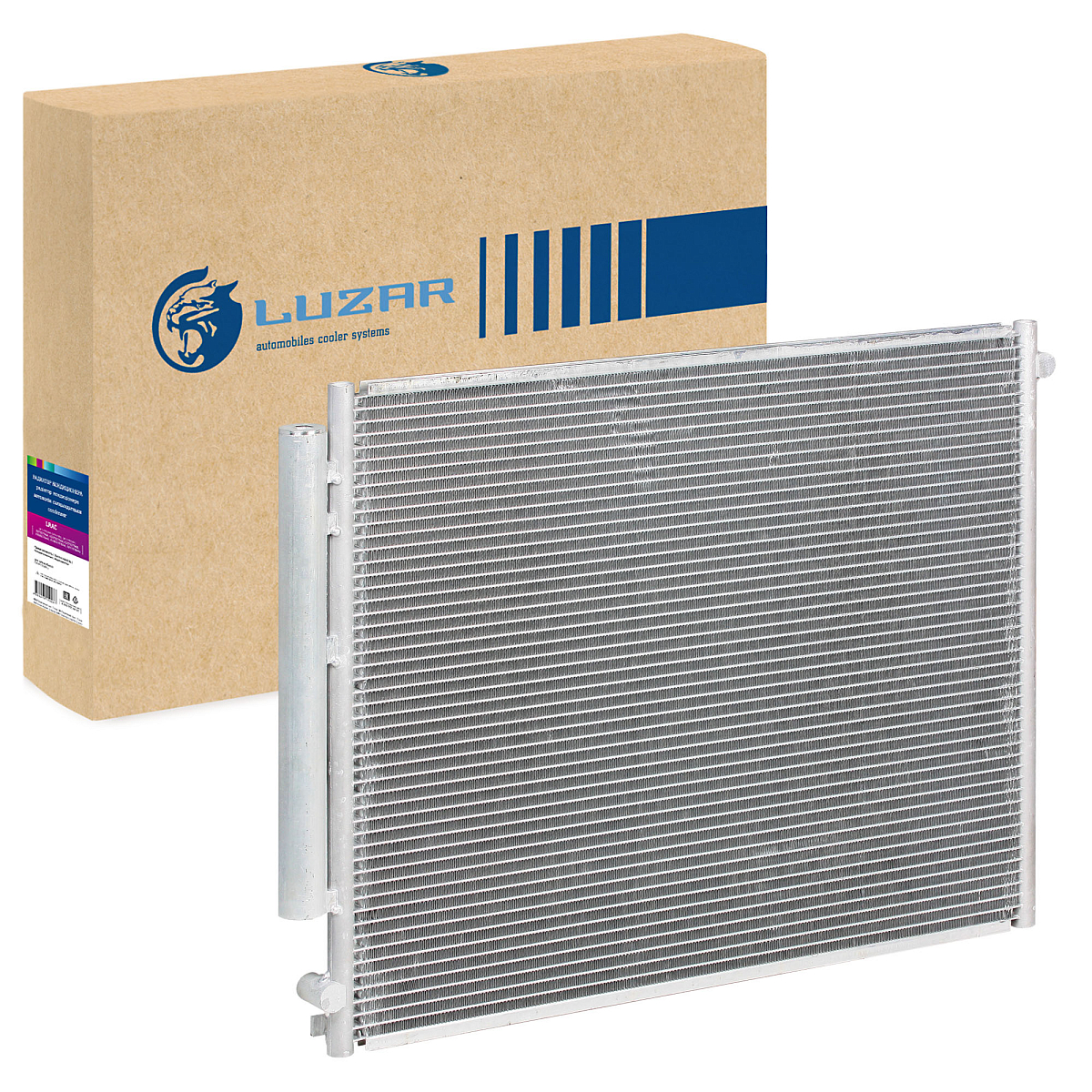 Радиатор кондиционера для автомобилей Land Cruiser Prado 120 (02-) 3.0TD/4.0i