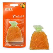 Ароматизатор подвесной "Мешочек с гранулами" Цитрусовый сад