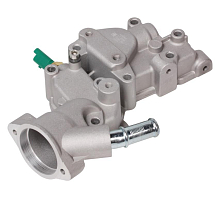 Корпус термостата для автомобилей Peugeot 206 (07-)/207 (06-)/Citroen C3 (02-) 1.4i (алюминиевый)
