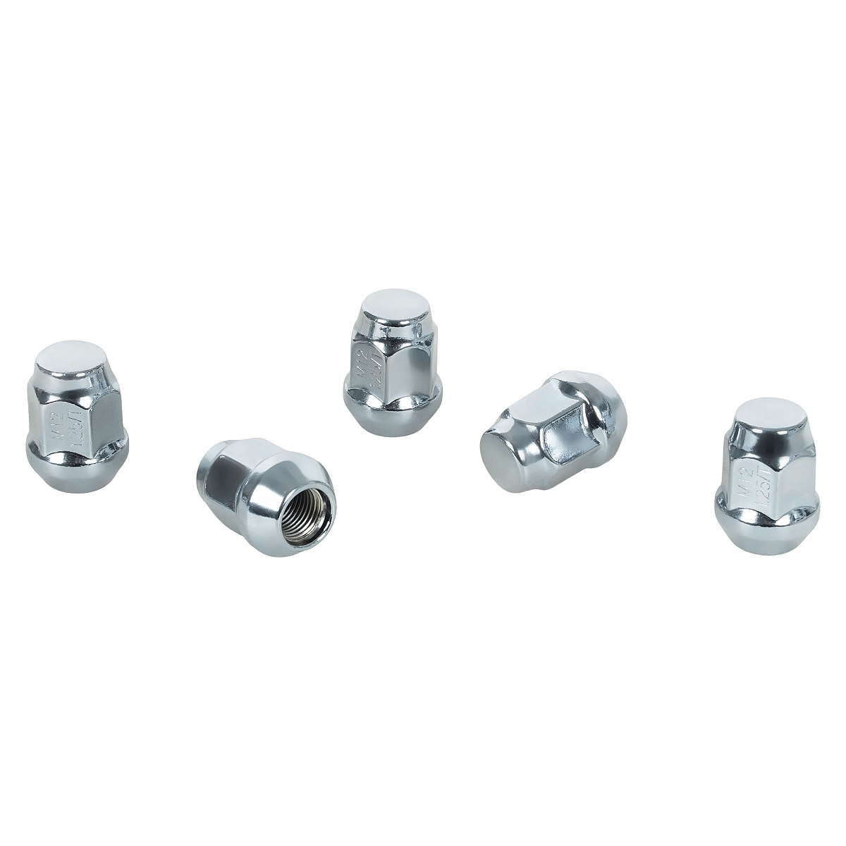 Гайка колесная M12x1,25x31, конус, ключ 19, закрытая, хром, 20 шт для а/м Suzuki