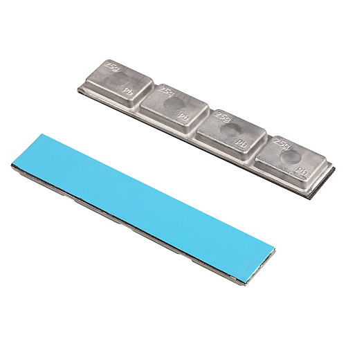 Груз балансировочный самоклеящийся свинцовый, грузовой, 4*25гр, 25 шт.