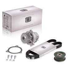 Ремкомплект ГРМ для автомобилей Лада 2108 (помпаLuzar/ремень/1 ролик)