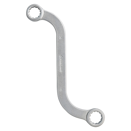 Ключ накидной S-образный 14х15 PRO, пласт.подвес