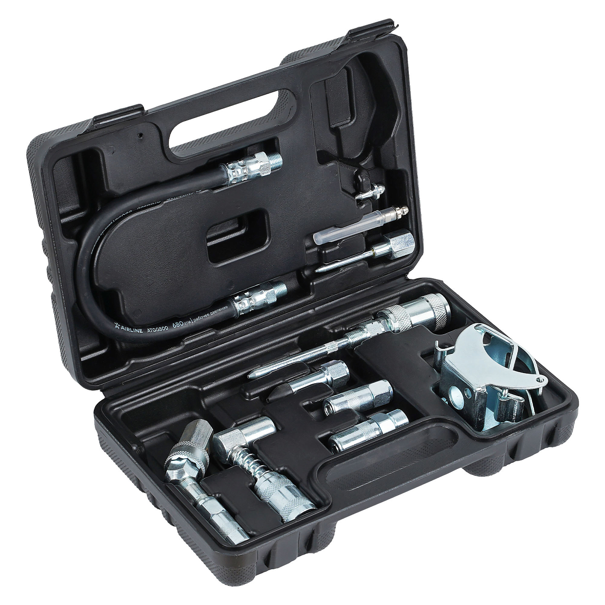 Набор адаптеров-переходников для плунжерных шприцов 11пр., пласт. кейс