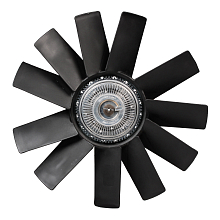 Муфта вязкостная для автомобилей ГАЗ 33106, 3310 (Валдай) с дв. Cummins 3.8 (с крыльчаткой)