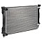 Радиатор охлаждения для а/м Audi A4 (00-)/(04-) 1.6i/1.8T/1.9TD/2.0i/2.0T/2.0TD