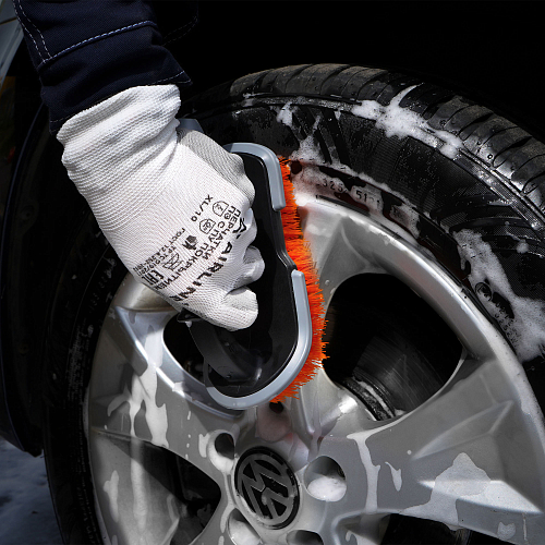 Щетка для мытья с жёсткой щетиной средняя