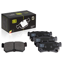 Колодки тормозные дисковые задние для автомобилей SsangYong Actyon (05-) / Kyron (05-)