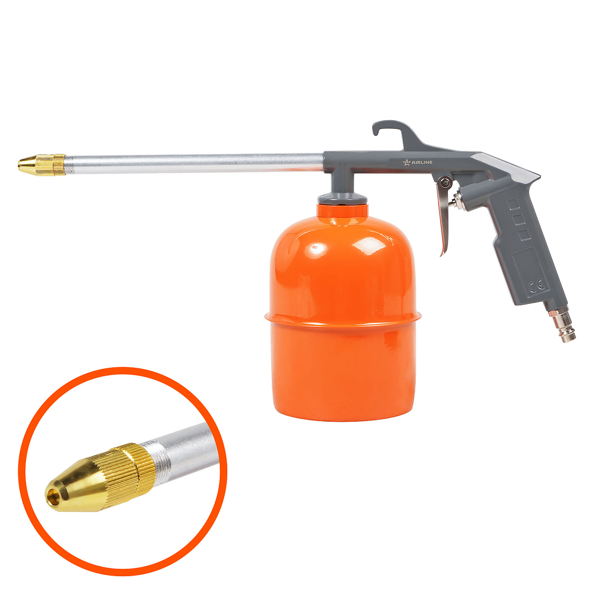 Пистолет моечный/мовильный ПМ2 металл. бачок 900мл