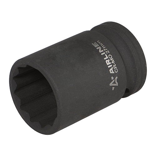 Головка ударная торцевая 3/4"DR двенадцатигранная 27мм, L=56мм